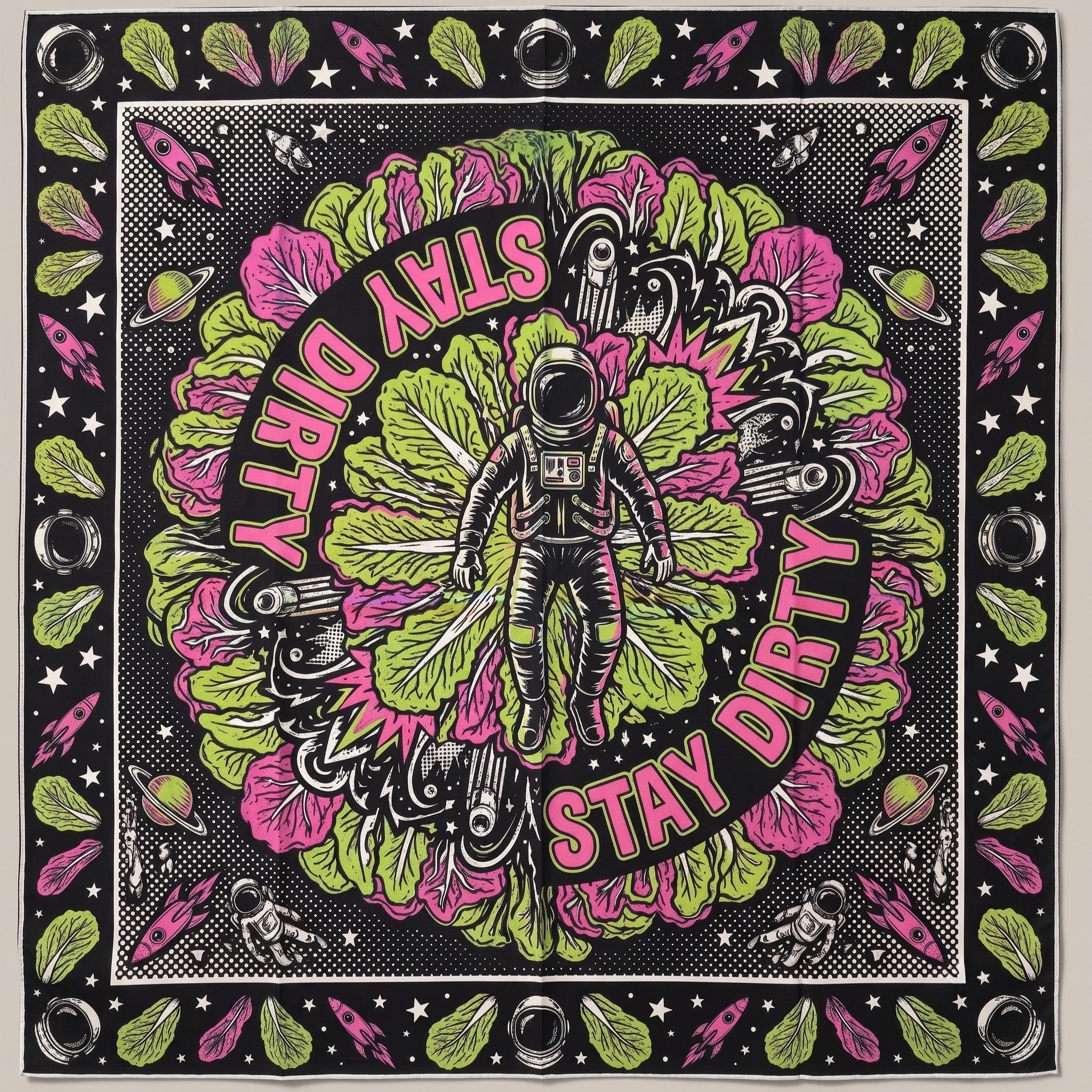Cotton Stay DIRTY Bandana