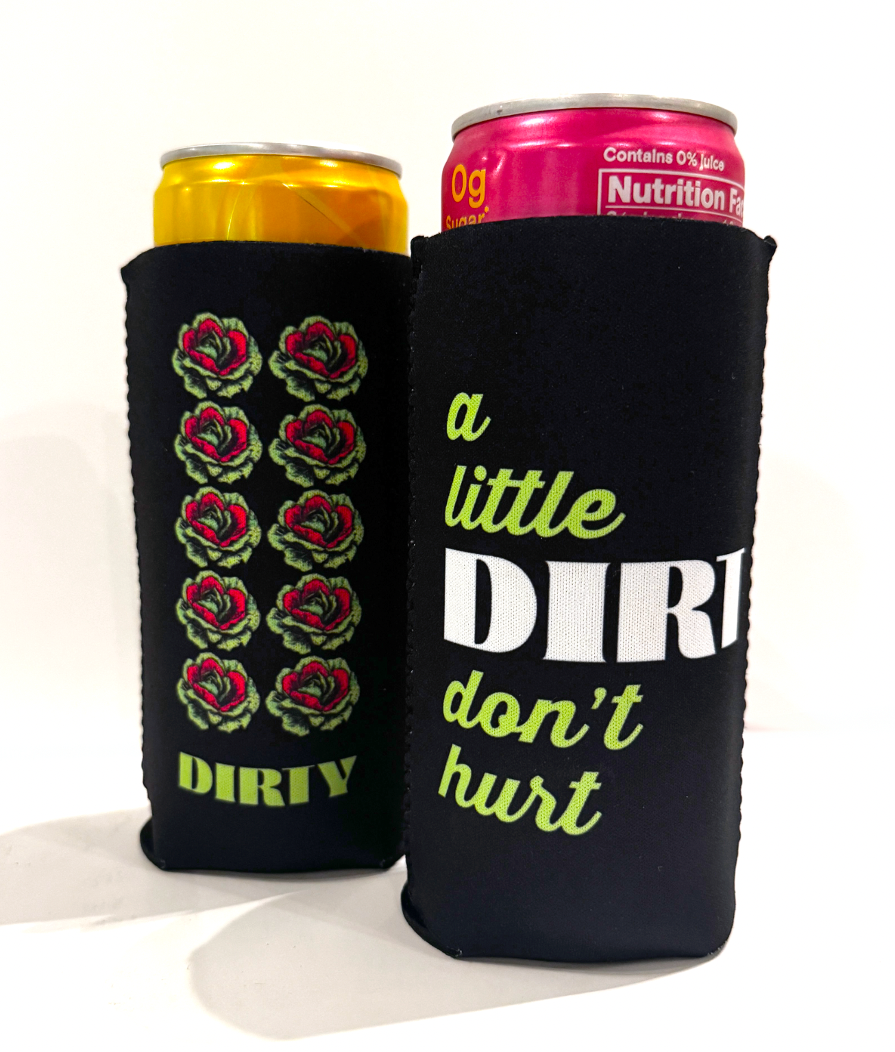 DIRTY Slim Can Koozie
